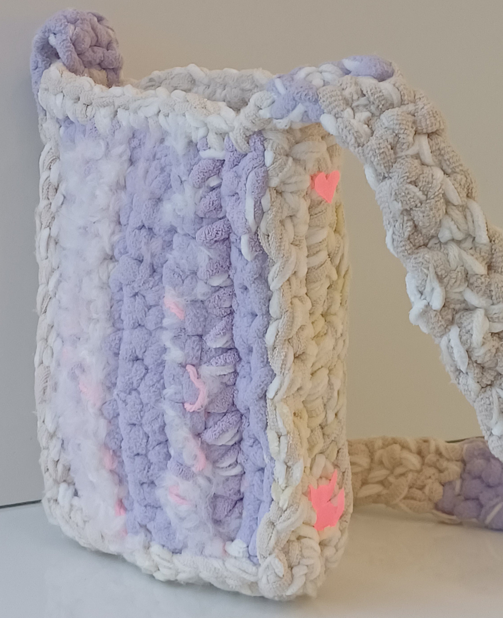 Сумка вязаная кроссбоди