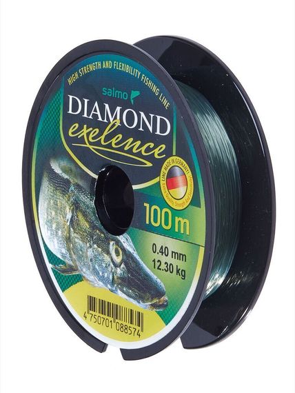 Леска монофильная Salmo Diamond EXELENCE 100 м, 0,40 мм