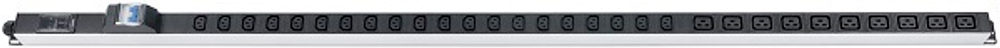 Блок розеток 19", 10 розеток Cabeus PDU-32-10C19-20C13-B-T