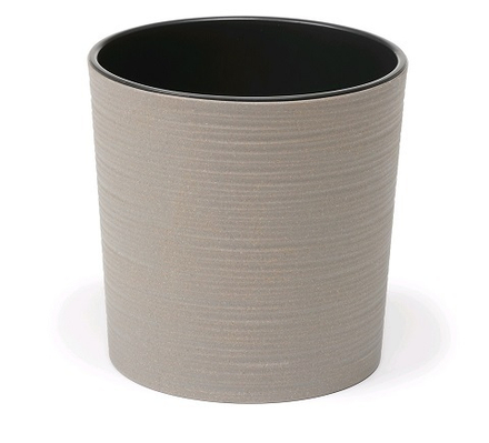 Горшок для цветов "Вега" 5.2 л фраппе (с дренажной вставкой)