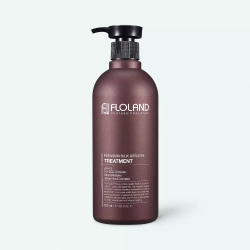 Floland Premium Silk Keratin Treatment маска-бальзам премиум класса с кератином для питания и увлажнения волос