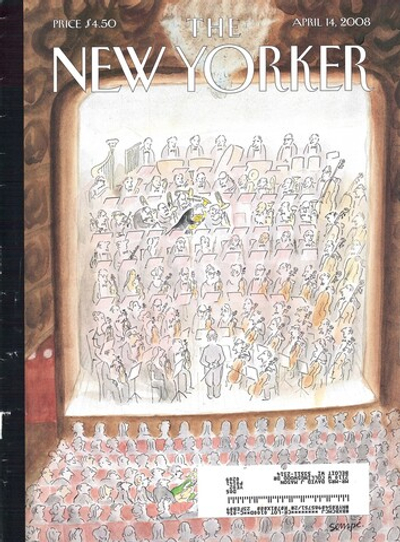 Журнал The New Yorker 14-04-2008, обложка