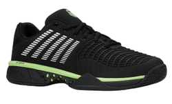 Мужские теннисные кроссовки K-Swiss Express Light 3 - black/soft neon green