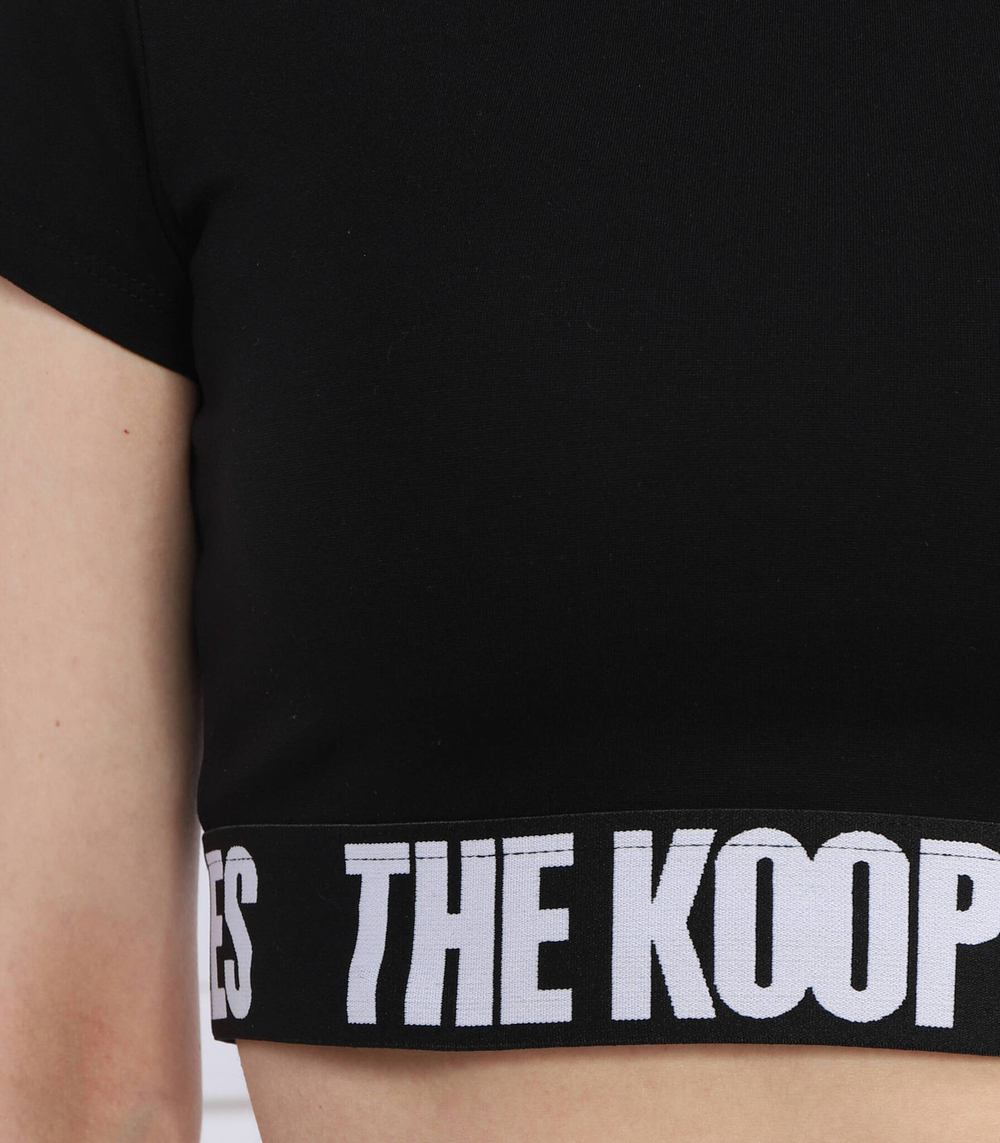 футболка The Kooples - черный(FTSC26005K)