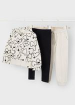 толстовка с леггинсами и брюками