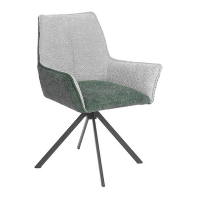 Кресло Murano/Мурано опора 360, букле, изумруд-опал (Betsy)