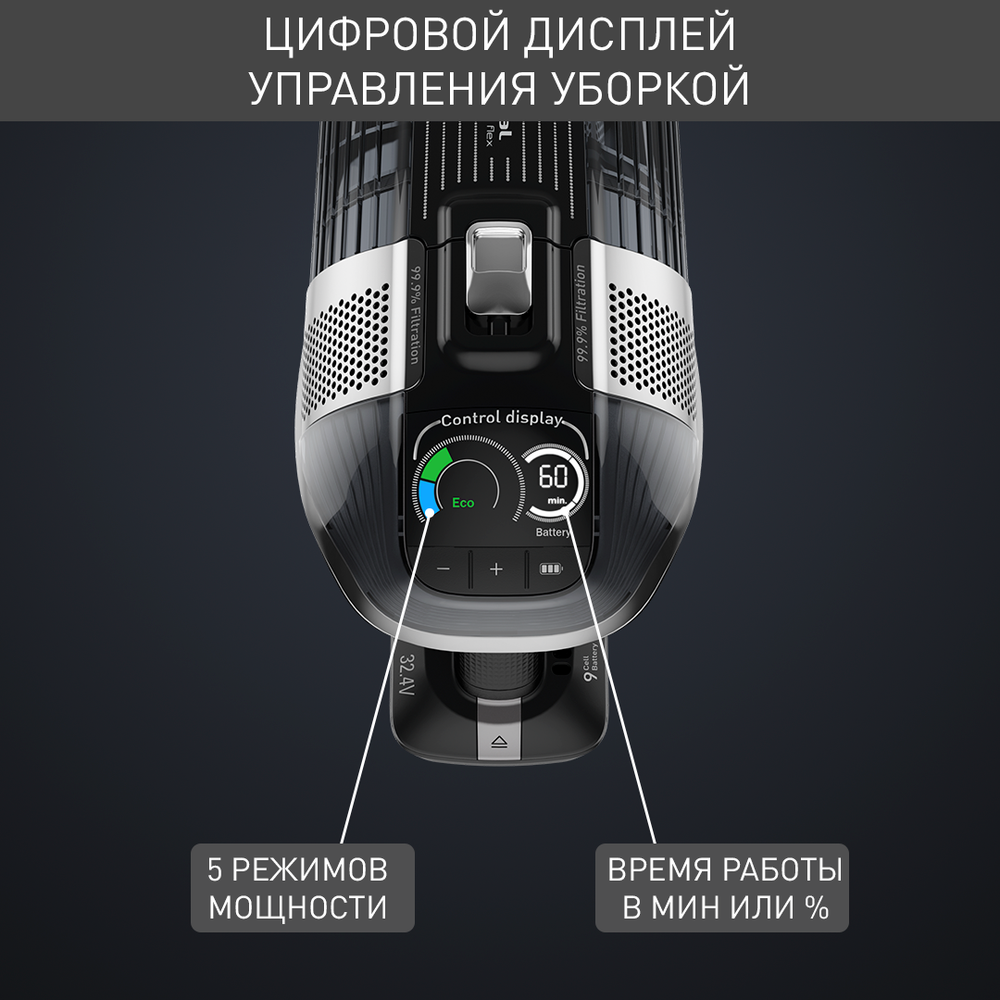 Беспроводной пылесос Tefal X-Force Flex 14.60 Animal TY9958WO