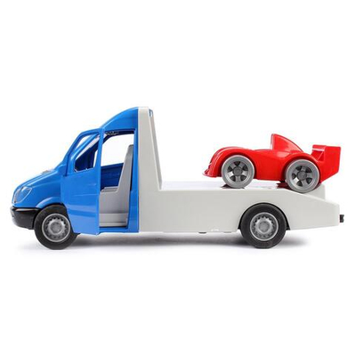 Автомобиль эвакуатор "Mercedes-Benz Sprinter" синий (Тигрес)