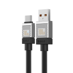 USB-A - USB-C Кабель Baseus CoolPlay Charging+Data 100W 1m - Black
