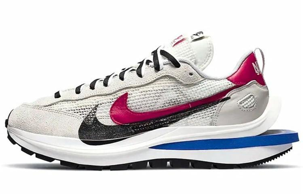 Кроссовки Sacai X Nike Vaporwaffle Royal Fuchsia