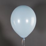Шар (12''/30 см) Нежно-голубой (H18/750), макарунс, 100 шт.