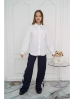 Блузка школьная для девочки оверсайз