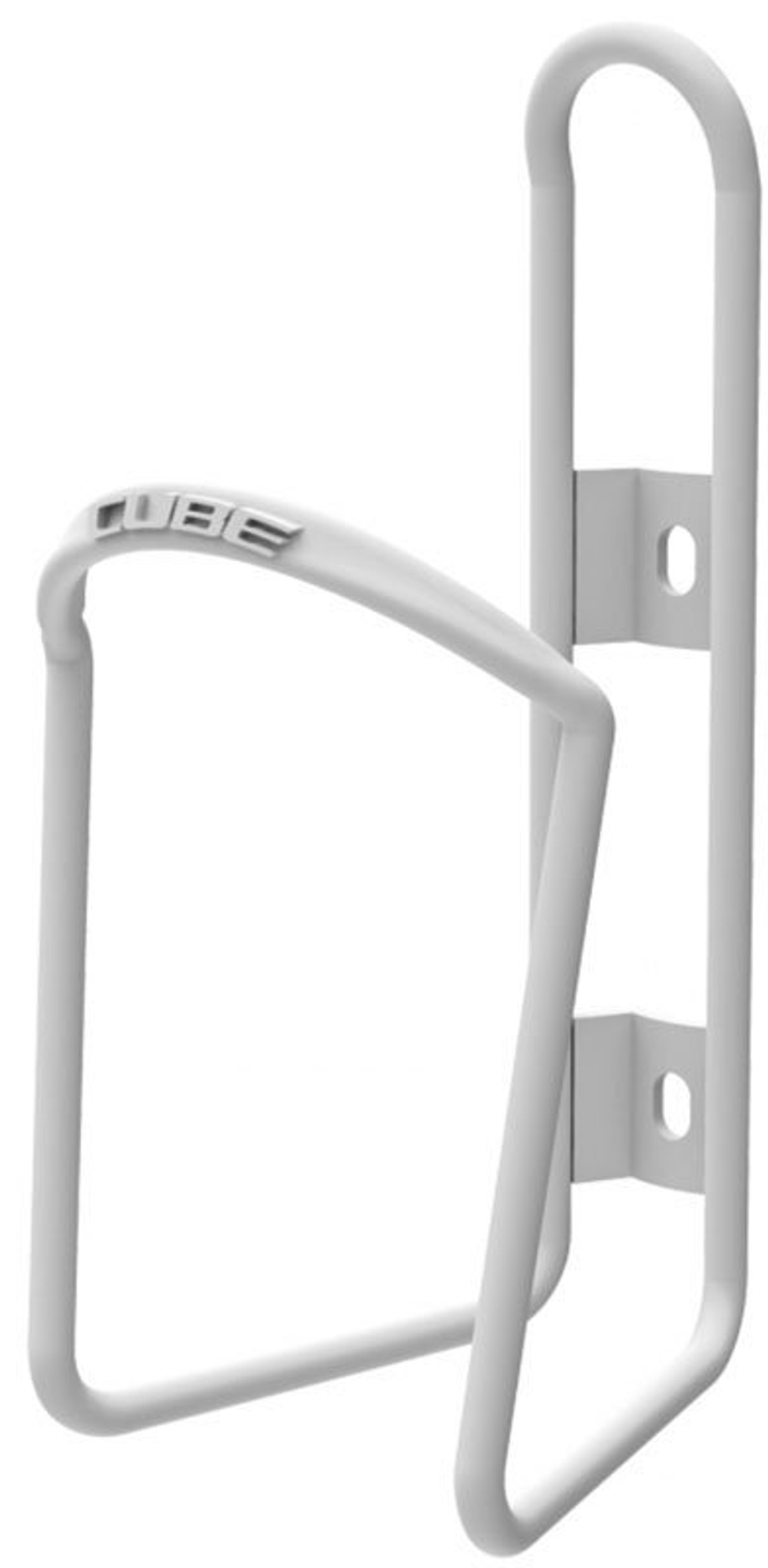 Флягодержатель CUBE Bottle Cage HPA  glossy white cube13013