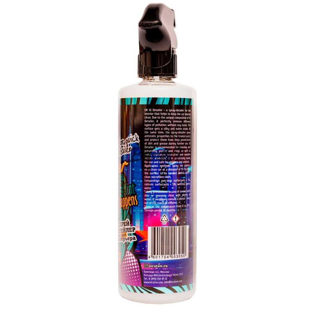 Детейлер-спрей для итерьера LERATON IQ Detailer MINT BUBBLEGUM 473мл