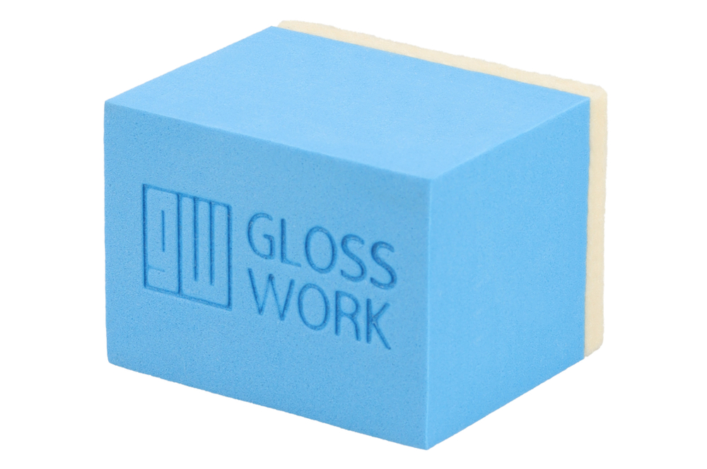 Glosswork Glass Felt Applicator аппликатор для очистки стекла с фетровой основой, GWGA-01