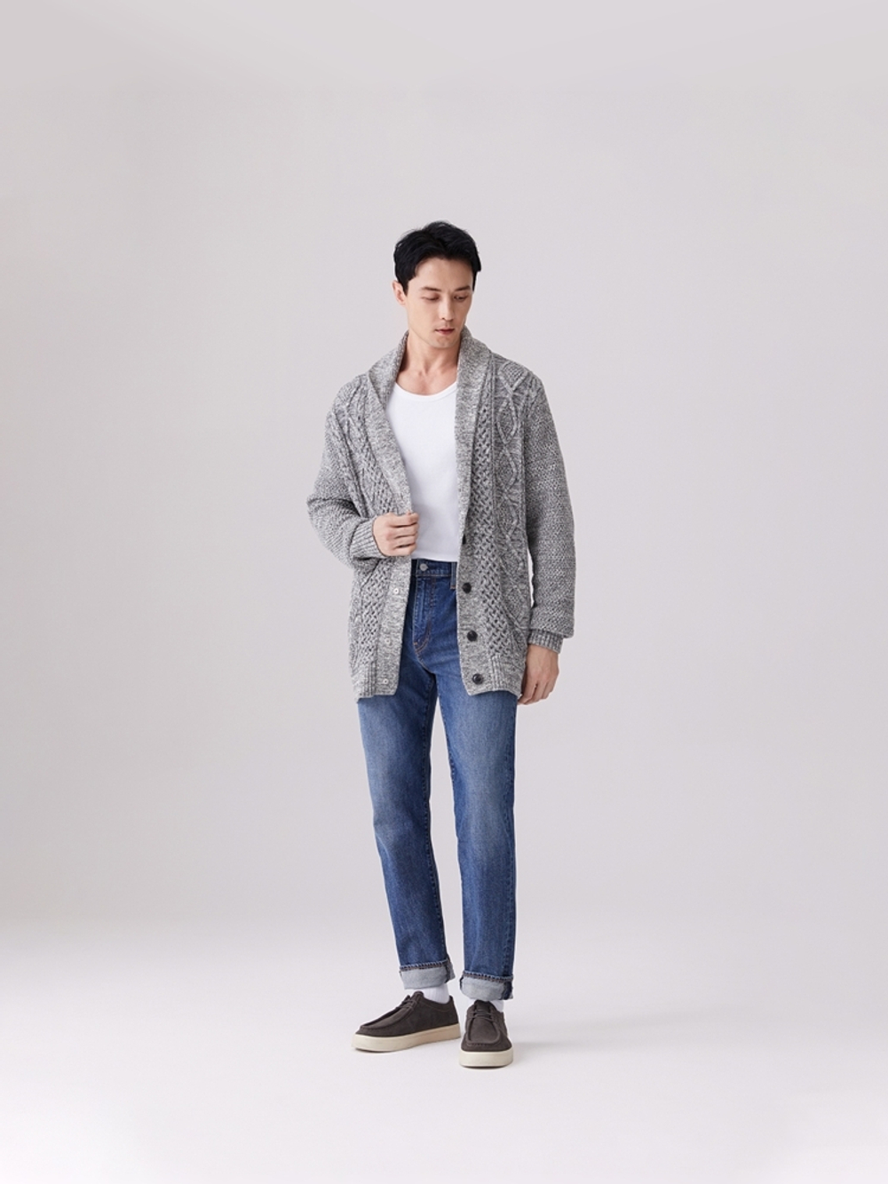 Мужские классические джинсы Levi's 502 Taper 29507-1461