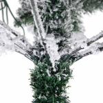 Ёлка «Снежные огни» 210 см, ПВХ с белым напылением 310 ламп LED (1222 ветки)