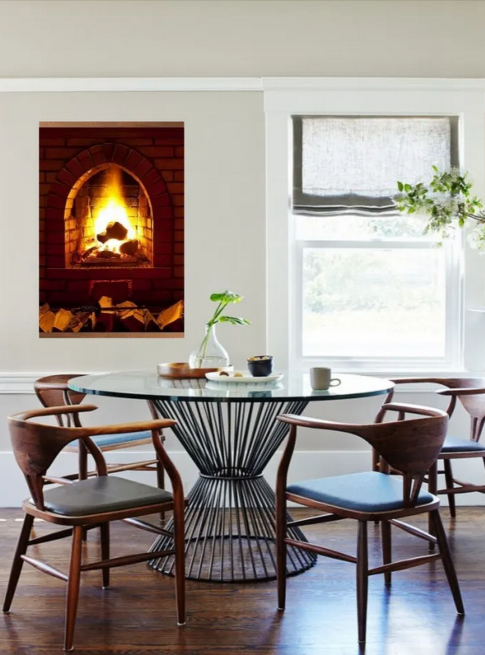 Обогреватель настенный Домашний очаг "Камин"