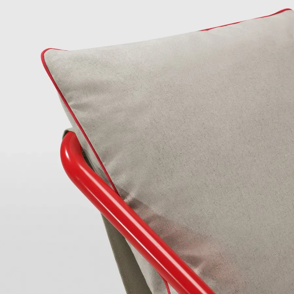 Кресло- ÖNNESTAD ИКЕА, красный/бежевый