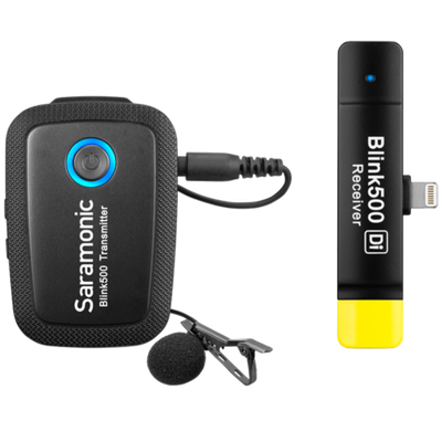 Радиосистема Saramonic Blink500 B3 (TX+RXDI) 2,4Гц приемник + передатчик, разъем Lighting (iPhone)