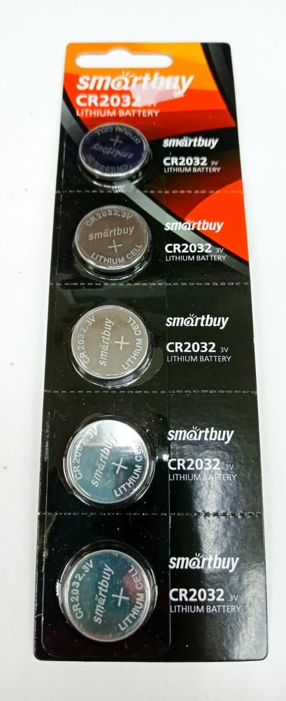 Батарейки часовые SmartBuy CR2032