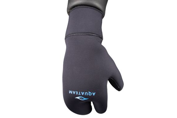 Рукавицы Aquateam Hunter 7 мм черные
