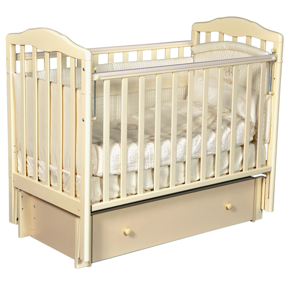 Детская кроватка Alita 4/6 (универсальный маятник/закрытый ящик)