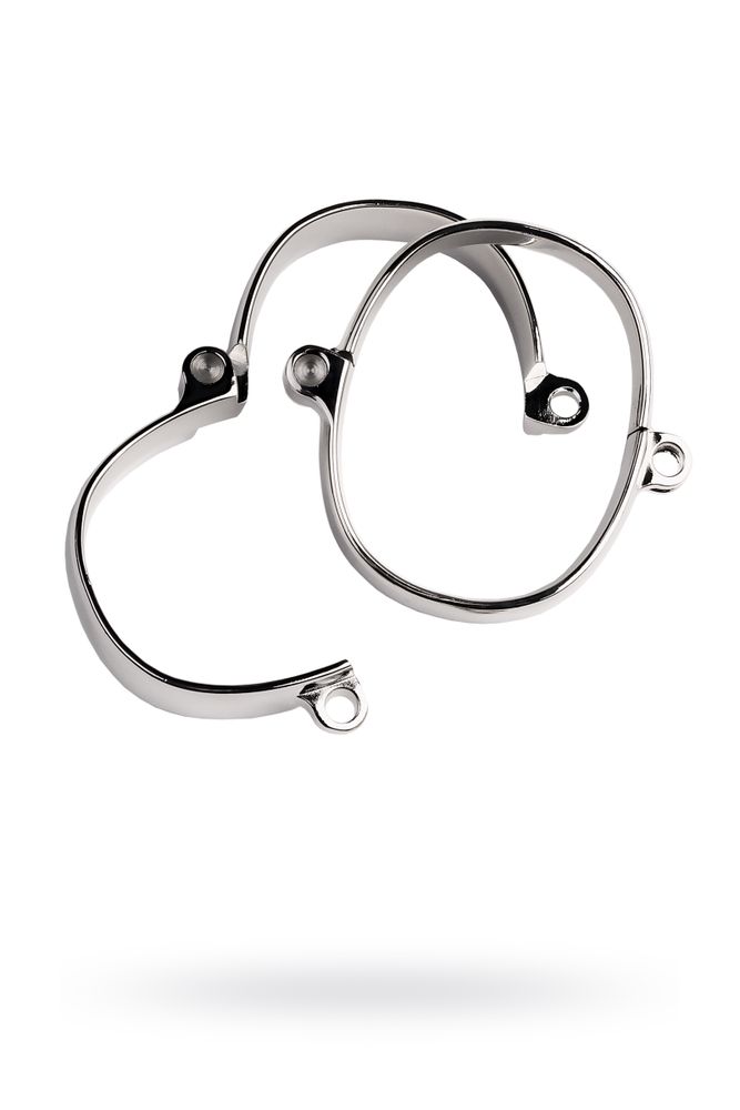 Наручники toyfa metal серебристые 11,2 см