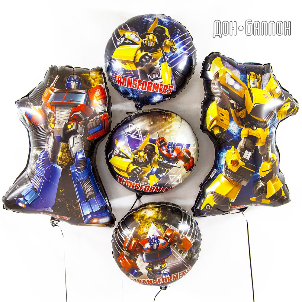 Шар (30"/76 см) Фигура, Трансформеры, Оптимус Прайм   1 шт.