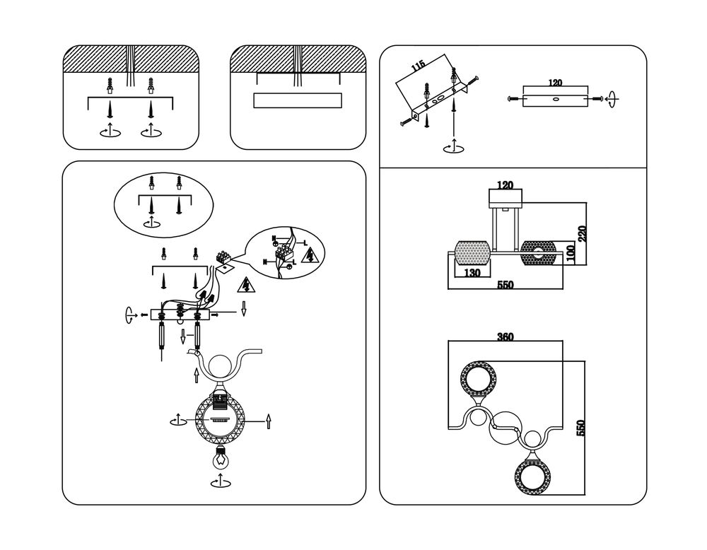 Ambrella Подвесной светильник Loft TR80162