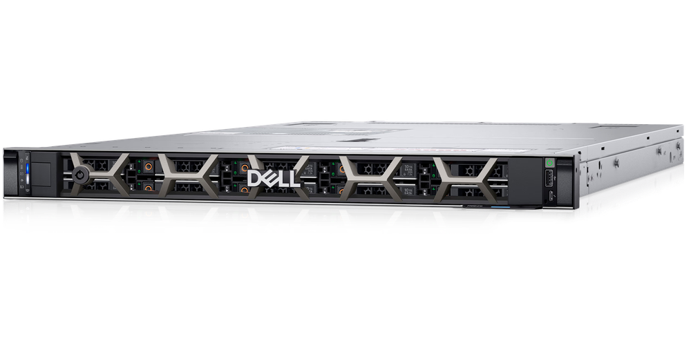Сервер Dell PowerEdge R6625 / 8x2.5" / 2x AMD EPYC 9274F / 24x 32Gb RDIMM 5600MHz / 2x 6.4Tb NVMe MU U.2 / 2x PS 1400W / Broadcom 5720 Dual Port 1GbE / 2x Nvidia ConnectX-6 Lx Dual Port 10/25Gb SFP28 / LCD / BOSS-N1 / 2x 480Gb SSD M.2 / iDRAC9 Ent 16G / R