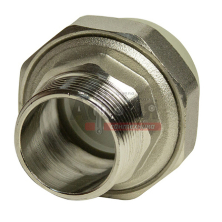 Муфта комб. разъемная, нар 50х1 1/2'' VRT® СЕРЫЙ (Россия)