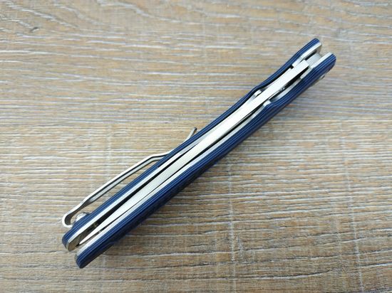 Складной нож Steelclaw Джин c клинком из стали 9Cr18MoV, рукоять G10