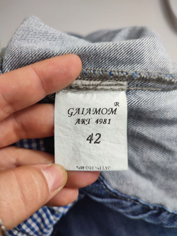 Комбинезон Caiamom джинсовый 50 размер