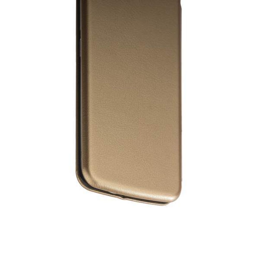 Чехол-книжка кожаный Fashion Case Slim-Fit для Samsung A6 Plus (2018) Gold Золотистый