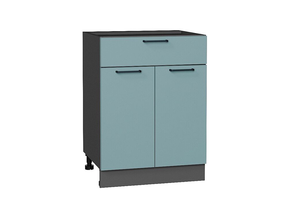 Шкаф нижний с 2-мя дверцами и ящиком Флэт