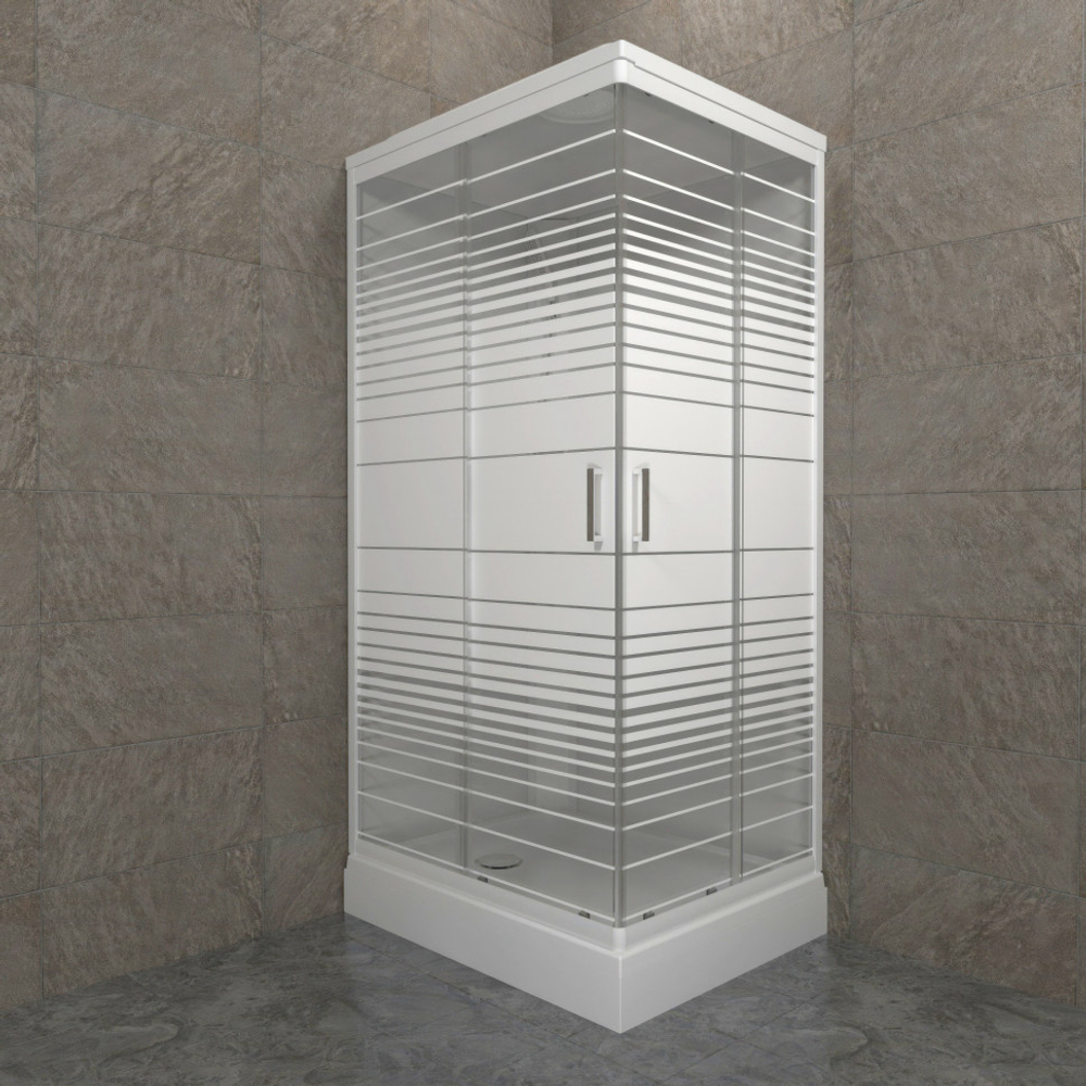 Душевая Кабина Квадро 120*80