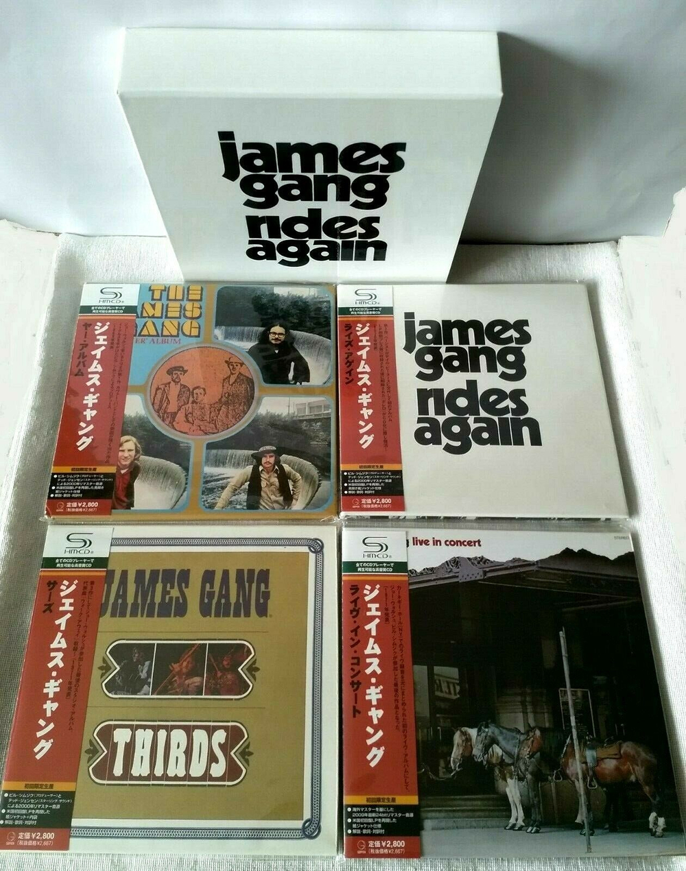 Комплект / James Gang (4 Mini LP SHM CD + Box)