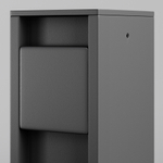 Уличная розетка столбик Socket двойная h500 мм 2000Вт IP 54