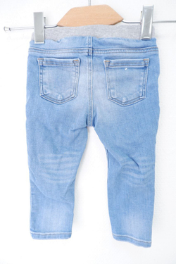 Джинсы светлые на 1-1,5 года