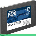 SSD диск Patriot SATA III 512Gb (P220S512G25)