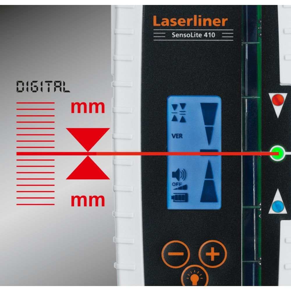 Лазерный нивелир Laserliner Quadrum Green 410, ротационный, 3 луча, точность 0.1мм/м