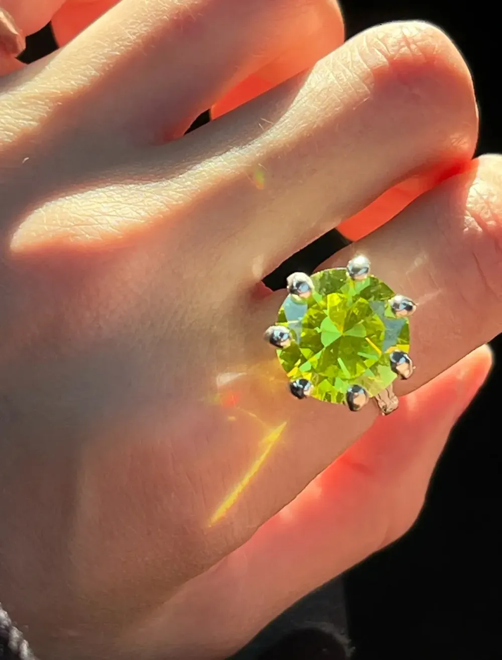 Кольцо Green La Princesse