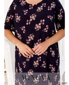 Платье 21-11-темно-синий Minova