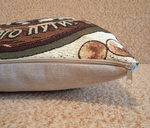 Декоративный гобеленовый чехол для интерьерной подушки Оберег Доброго пути 38*38