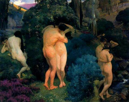 Ignacio Diaz Olano (1860-1936) - эротическое искусство испанского художника