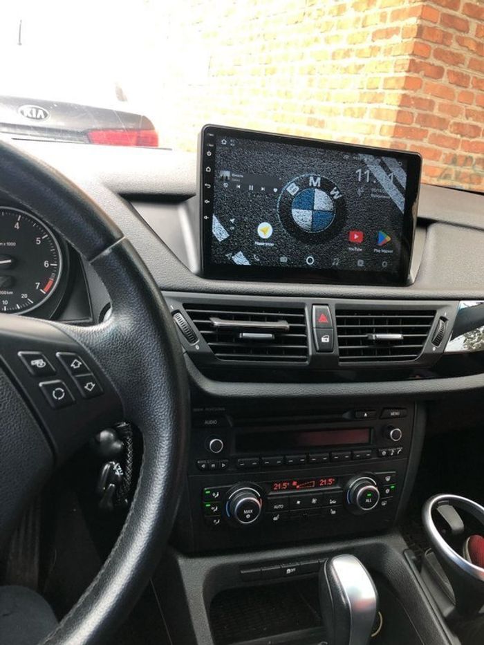 Магнитола для BMW X1 E84 2009-2014 - Kuberg OL-1959 монитор 10" QLed, Android 13, Быстрейшая, CarPlay, SIM-слот
