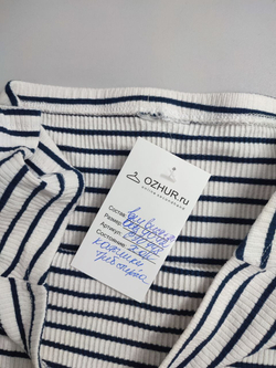 Футболка трикотажная в полоску 40-42 размер