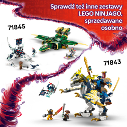 Конструктор LEGO Ninjago 71844 Боевая машина ниндзя — фото 10