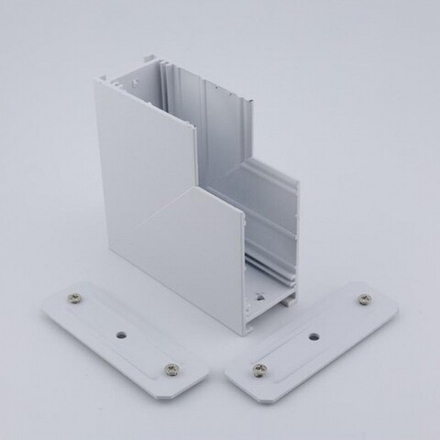 Соединитель угловой L-образный для треков накладных Aployt Magnetic track 220 APL.0282.10.04